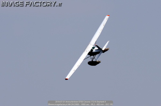 2018-07-01 Arona Airshow 0700 Cessna 172-N Skyhawk II